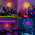 Cross-Border Usb Fireworks Lamp 5V Led Magic Color Music Voice-Activated Sensor Light with App Control Holiday Decoration Rgb Ambience Light