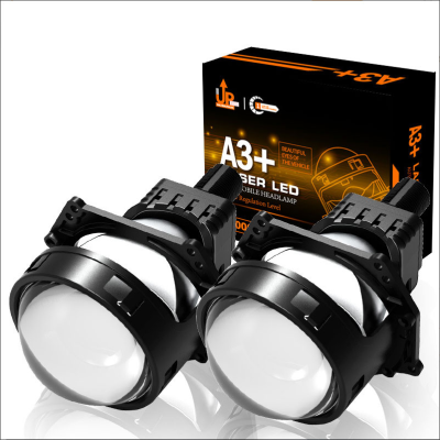 Car Led Dual-Light Lens Headlight 40W Highlight Spotlight Haila 3-Inch Lossless Installation H4 Lens Modification Headlight