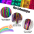 factory direct rainbow metallic rain tinsel foil fringe curtain for baby shower birthday party decoration