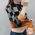 Students Thickened Autumn and Winter Stripes Slimming Long Sleeve Top Half Turtleneck Bottoming Shirt Female
