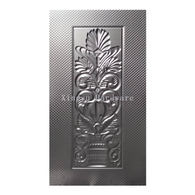 Professional Embossed Security Door Facade Steel Door Sheet Iron Plate Factory Direct Sales Door Panel 