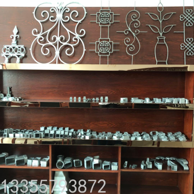 CAGES & ROSETTES Iron Gate Accessories Guardrail Decoration Forging Stamping Stairs Parts Hardware Accessories