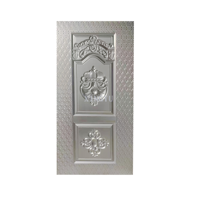 Professional Embossed Security Door Facade Imitation Casting Aluminum Door Sheet Security Door Panel Cold rolled galvanized steel sheet