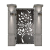 Metal Screen Hollow Cutting Board Pattern Decoration Domestic Door Panel Facade Stencil Fence