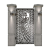 Metal Screen Hollow Cutting Board Pattern Decoration Domestic Door Panel Facade Stencil Fence