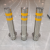 Stainless Steel Column Shopping Mall Warning Column Anti-Collision Column Road Stop Column Parking Lot Can Be Trolley