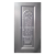 Foreign Trade Best-Selling Entry Door Embossed Door Panel Facade Door Leather Cold Rolled Plate Galvanized Sheet