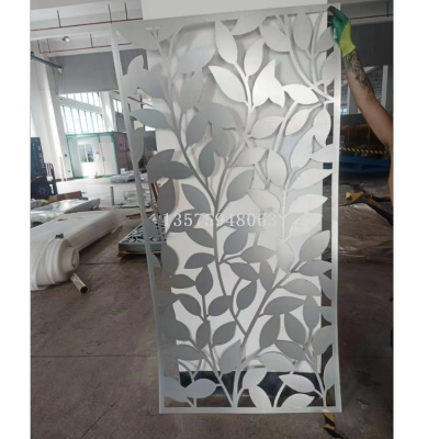 SOURCE Factory CNC Laser Cutting Board Facade Decoration Stencil Subareas Screens Stair Fence Board