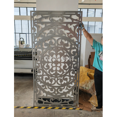 SOURCE Factory Laser Cutting Door Panel Facade Decoration CNC Panel Subareas Screens Stair Fence Gate Facade