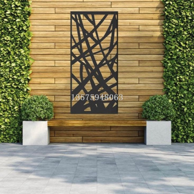 SOURCE Factory Laser Cutting Board Curtain Wall Decoration Courtyard Stencil Decoration Multiple Application Scenarios