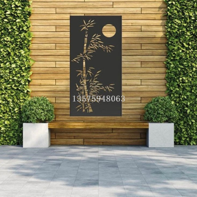 Factory Direct Supply Laser Cutting Door Panel Courtyard Curtain Wall Decoration Stencil Any Shape Can Be Used