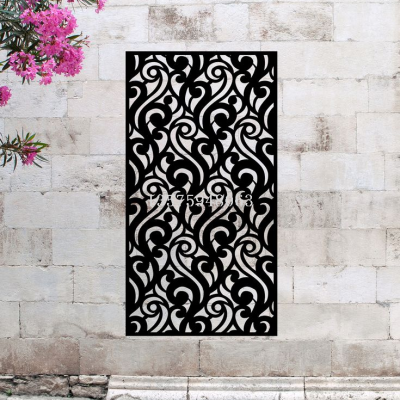  Factory Laser Cutting Door Panel Courtyard Wall Decoration Stencil Entry Door Door Surface Any Shape Can Be Used