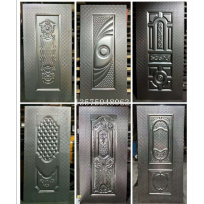 Direct Supply Professional Door Panel Embossed Anti-Theft Door Embossed Door Surface Cold Rolled Plate Galvanized Plate