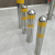 Road Warning Column 201/304 Stainless Steel Anti-Collision Column Road Stop Column Parking Lot Can Be Trolley