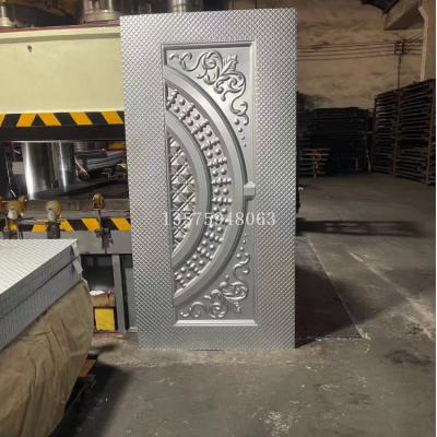SOURCE Factory Foreign Trade Best-Selling Embossed Door Panel Door Surface Iron Sheet Cold Rolled Plate Galvanized Plate