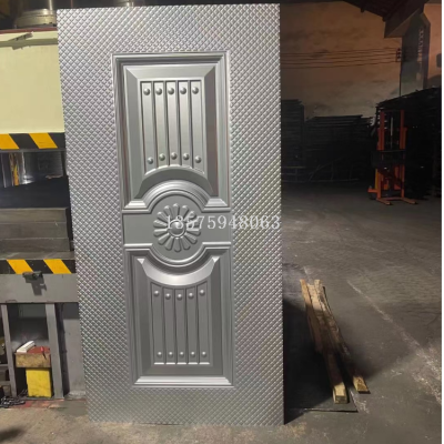 Anti-Theft Door Embossed Door Panel Door Surface Iron Sheet Cold Rolled Plate Galvanized Plate Imitation Cast Aluminum