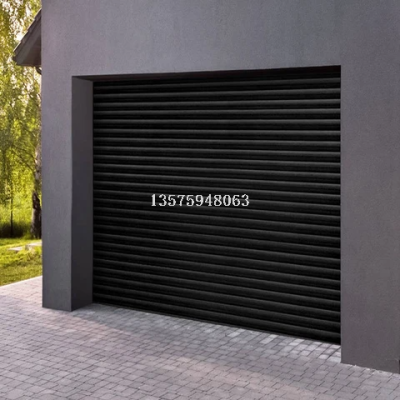 Professional Factory Rolling Door Smart Garage Door Flap Door Galvanized Sheet Electric Shutter Door SupportForeignTrade