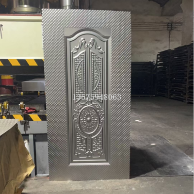 Iron Sheet Embossed Door Panel Cold Rolled Plate Galvanized Sheet Foreign Trade Best-Selling