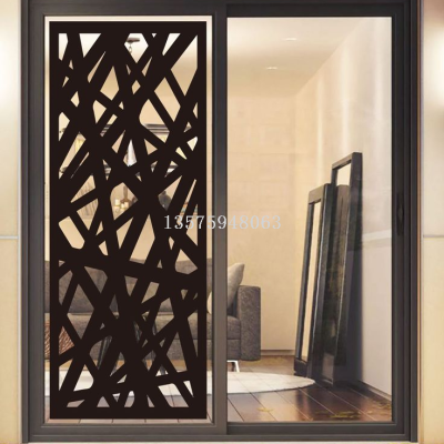 Cnc Laser Cutting Metal Hollow Door Panel Partition Screens Villa Fence Stair Handrail Decorative Plate
