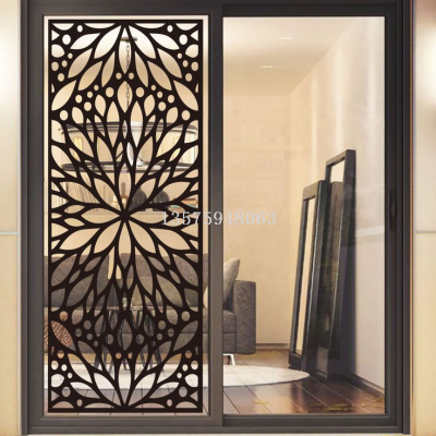 Cnc Laser Cutting Hollow Door Panel Indoor Partition Screens Villa Fence Stair Handrail Decorative Plate