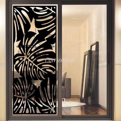 Foreign Trade Best-Selling Laser CuttingHollow Door Panel Indoor Partition Screens Villa Fence Decorative Stair Handrail
