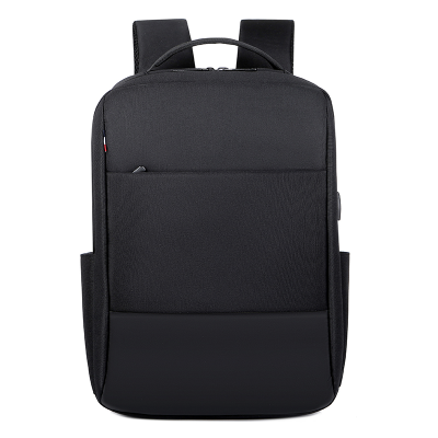 Cross-Border Wholesale Business Men's Backpack Printable Logo Simple Computer Bag Travel Large Capacity Multi-Purpose Backpack