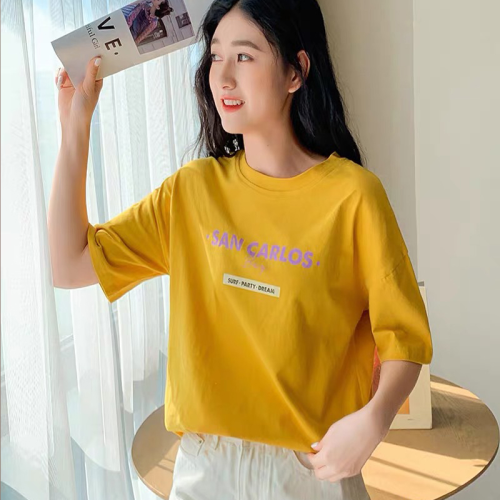 women‘s special offer short-sleeved t-shirt summer new casual t short-sleeved factory stock tail goods foreign trade tops stall wholesale