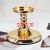 Cross-Border European-Style Iron Single-Head Candlestick Romantic Home Metal Plating Decoration Romantic Candlelight Dinner Simple Props