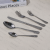 Danny Home Stainless Steel Tableware Knife, Fork and Spoon Table Knife Spoon High Quality Dinner Fork