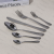 Danny Home Stainless Steel Tableware Knife, Fork and Spoon Table Knife Spoon High-End Dinner Knife