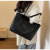 Wholesale Fashion Rhombus Large Capacity Totes Wholesale Texture Trendy Women's Bags One Piece Dropshipping 4130