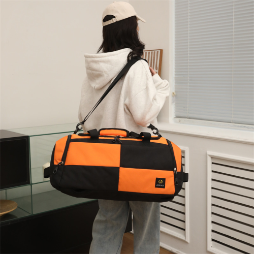 large capacity travel bag multi-functional gym bag dry wet separation independent shoe warehouse portable luggage bag shoulder backpack