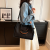 2024 New Korean Style Fashion Canvas Handbag Student Retro Shoulder Bag Versatile Casual Large Capacity Messenger Bag