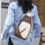 Texture Women's Chest Bag 2024 New Korean Style Casual Classic All-Match Shoulder Bag Messenger Bag Fashion Trendy Bags