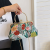 2024 New Clipped Button Chinese Style Dinner Bag Portable Shoulder Diagonal Crossbody Versatile Fashion Bag