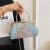 2024 New Clipped Button Chinese Style Dinner Bag Portable Shoulder Diagonal Crossbody Versatile Fashion Bag