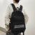 2024 New Trendy Casual Backpack Trendy Cool Early High School  College Student Schoolbag Large Capacity Couple Backpack