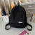Spring New Popular All-Matching Early High School Student Schoolbag Backpack Solid Color Backpack for Women