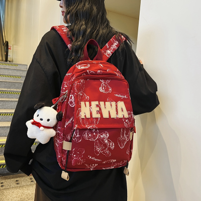 Casual Backpack 2024 New Special-Interest Design Backpack High School and College Student Commuter  Travel Bag