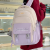 2024 Spring and Summer New Student Backpack Fashion Junior's Schoolbag High School Student Large Capacity  Backpack