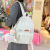 Korean Style Student Bag 2024 New Early High School  College Daily Travel Backpack Women's Fashion Simple Fresh Backpack