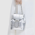 2024 New Fashion Korean Style Niche Backpack Bags Women's Chain Bucket Bag Student All-Matching Casual Backpack Women