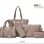 New Women's Bag Large Capacity Shoulder Bag Fashion Printed Mother and Child Bag Six-Piece Casual Messenger Bag Handbag
