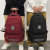 2024 New Junior and Senior High School Students Large Capacity Multi-Layer Backpack Female Wear-Resistant Schoolbag