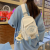 2024 Single Shoulder Crossbody Cute Girl Small Chest Bag Simple Trendy College Student Korean Style Sweet Bag Female