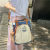Contrast Color Early High School and College Student Women's Korean-Style Portable Shoulder Crossbody Casual Backpack