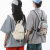 Japanese Schoolbag Women 2024 New Cute Trendy All-Matching Drawstring Mini Casual Bag Travel Lightweight Backpack Women