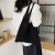 Trendy Women's Bags Simple Retro Hollow Knitted Portable Shoulder Bag Women's Vest Bag Woolen Yarn Bag All-Match Fashion