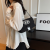2024 New Women's Bag Simple Graceful Casual Fashion All-Matching Solid Color Large Capacity Underarm Bag