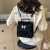 2024 New Korean Niche Design Stylish Bag Women's Simple Casual Backpack Texture Trendy Small Backpack Women